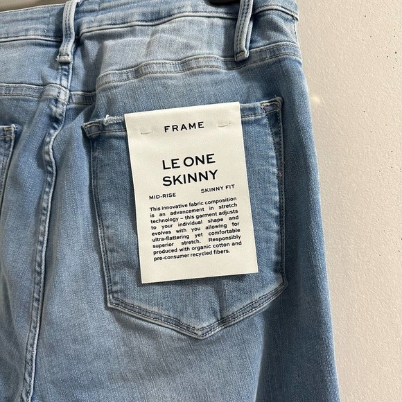 Frame‎ Le One Skinny Jeans Size 2 - Picture 8 of 8